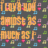A split-screen icon with a pixelated orange text on dark gray left and solid blue right featuring pink heart, vertical bar, and blue block