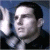A 50x50 pixel animated contact sheet showing two frames of a character from Minority Report with green text reading "Original Icons .com" on the right side.