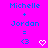 Pixelated text and symbols on a bright pink background with blue and white elements.