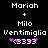 Pixelated text and symbols on black background with pink heart-like shapes changing in the bottom