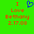 Green background with red text reading "I Love Bethany 2.17.08" and a blue pixelated heart symbol above the word "Love".