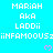 Pixelated cyan background with repeated white text blocks and pink heart symbols, partially cropped at bottom right.
