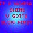 Red pixelated text on blue gradient background arranged in four identical quadrants with repeated phrases.