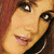 Three distinct celebrity headshots arranged in a with red and gray backgrounds, each showing different expressions and poses