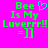 Pixelated green text on bright pink background reads "Bee Is My Luvrrr!! =]]" with a blue heart symbol above the first "Bee".
