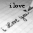 A grayscale buddy icon with handwritten text and a signature, showing partial text in four quadrants.