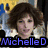 A four- of pixelated images with blue text overlays, featuring a woman with curly brown hair, a woman with long brown hair, a group of people, and a gray background