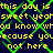 Yellow pixelated text repeats 'this day is sweet yeah you know who because you not here' over a dark blue background with green X-shaped lines.