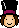 Pixel art icon of a character with black hair, purple headband, and brown side sections against gray background.