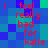 Red text on a blue-green pixelated background reads "i feel really bad for katie" in two identical vertical