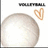 Static image with yellow background, volleyball graphic, and purple text reading "Love Volleyball".