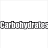 Pixelated text reads 'Carbohydrates' and 'Breakfast of Champions' above a grayscale image of a person in motion with red accents.