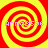 Four identical red and yellow spiral patterns arranged in a with pink text reading "AnnoB596" on each spiral