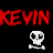 Animated contact sheet of a pixel art icon featuring red text and white skull-and-crossbones symbols on black background, arranged in 3x2 grid across six frames.