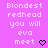 Pixelated text on a pink background with black heart symbols, showing variations in letter spacing and character alignment across repeated lines.
