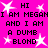 Bright pink background with repeated black text and white star shapes in a pattern