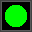 A green circular shape transitions through multiple partial segments across a black background, starting as a full circle and reducing to a small wedge.