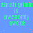 A static image with a light blue background displaying repeated green text 'sarah grimm is awesomly sweet' in multiple , scattered orange dots, and a solid gray rectangle on the right edge