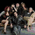 Six distinct group images arranged in a , each depicting different people or characters with varied backgrounds and attire