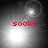 Four grayscale display a glowing circular icon with red text 'sooks' beneath each, showing sequential animation frames of the circle's position and brightness changes