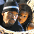 A 48x48 pixel animated buddy icon featuring two characters in a close-up pose on the left and green text reading "Original Icons .com" on the right, displayed as a contact sheet with two frames.