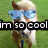 A horse wearing blue sunglasses stands on grass with text reading 'im so cool' in the top-left frame.