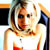 Static pixelated image of a person with light brown hair wearing a white sleeveless top, visible in low-resolution 50x50 icon format.