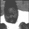 A grayscale animated avatar shows a person's face with changing mouth expressions across three of