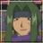 Pixelated anime-style character with green hair and purple clothing on left, next to black background with white text "Anime IM" and stylized "c0m" logo.