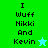 Two side-by-side display identical text with a star icon changing color between green and cyan backgrounds