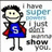 Pixelated cartoon character with black hair, blue shirt featuring a white 'S' symbol, red cape, and gray limbs standing against a white background.
