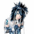 Pixelated image of a character with blue hair and a blue outfit holding a microphone, next to a person with brown hair smiling, with text reading "BLOOD ON THE DANCE FLOOR" below.