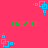 A static image with a bright pink background featuring repeated blue square patterns and green text reading 'CASSIE' in pixelated font.