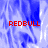 Blue and white abstract background with red text 'REDBULL' in three positions, one section grayed out.