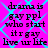 A static image with a bright pink background and cyan diamond-shaped patterns overlaid, displaying repeated text in black pixelated font.