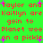 Green background with red pixelated text repeating 'Taylor and Kaitlyn are going to Planet woo on a pickle' surrounded by purple starbursts.