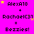 A bright pink background displays repeated text and star symbols in yellow, white, and light purple.