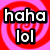 Pixelated text on a red and pink spiral background with a gray on the right