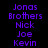 purple text names on black background with cyan highlight rectangles over specific
