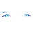 Animated contact sheet showing two frames of a blue and white pixelated object against a transparent background, alongside green text reading "Original Icons .com" on dark green.
