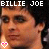 A 5x5 contact sheet of animated frames showing a repeated image of Billie Joe Armstrong with