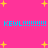 A static image with a bright pink background featuring scattered yellow stars and repeated blue text reading "KEWL!!!!!!!!" in two