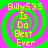 A static image with a green and pink spiral background, yellow text reading "Billy535 Is Do Best Ever" arranged vertically, and no visible animation.