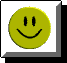 Animated contact sheet of a yellow smiley face icon rotating through multiple angles against gray background, showing front and side views with consistent expression.