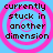 Four identical pixelated icons arranged in a , each displaying text over concentric pink circles on a light blue background