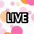Four quadrant with text: LIVE (top-left), LOVE (top-right), LAUGH (bottom-left) on patterned backgrounds; bottom-right empty