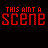 Red pixelated text repeats across a black background in multiple , forming a of phrases with varying opacity and alignment