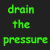 A static contact sheet of 12 animated frames showing green text on a dark background with varying phrases about pressure, sensations, and emotional states.
