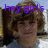 A four- shows a person with brown hair in various poses, overlaid with purple text reading "hey girls int him???" and partial phrases