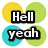 four buddy icons with overlapping yellow, green, and cyan circles behind text elements